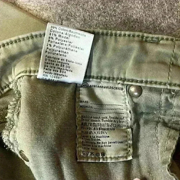 AG The Farrah Skinny Crop, High Rise, 25. - Picture 11 of 14